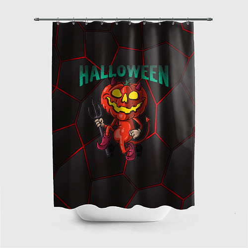 Шторка для ванной Halloween / 3D-принт – фото 1