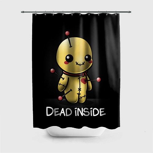 Шторка для ванной DEAD INSIDE / 3D-принт – фото 1