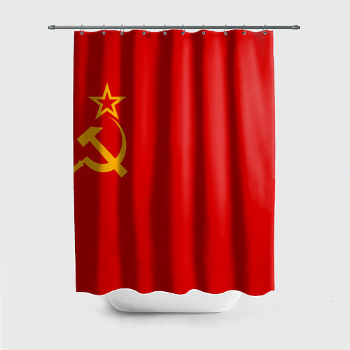 Шторка для ванной Atomic Heart: СССР / 3D-принт – фото 1