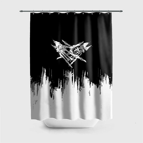 Шторка для ванной Velial Squad / 3D-принт – фото 1