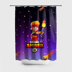 Шторка для ванной BRAWL STARS AMBER