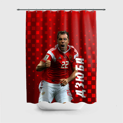 Шторка для ванной Дзюба / 3D-принт – фото 1