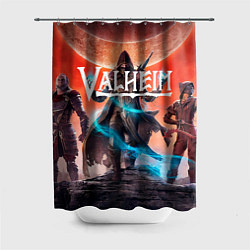 Шторка для душа Valheim, цвет: 3D-принт