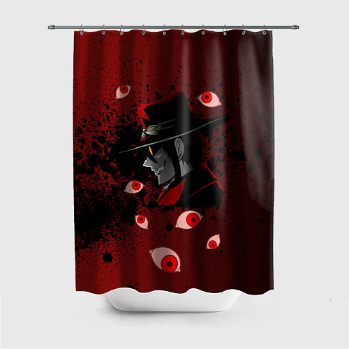 Шторка для ванной ХеллсингHellsing / 3D-принт – фото 1