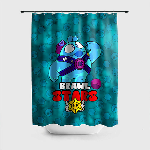 Шторка для ванной Brawl StarsSqueak / 3D-принт – фото 1