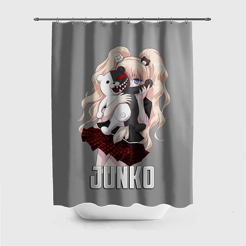 Шторка для ванной MONOKUMA JUNKO / 3D-принт – фото 1
