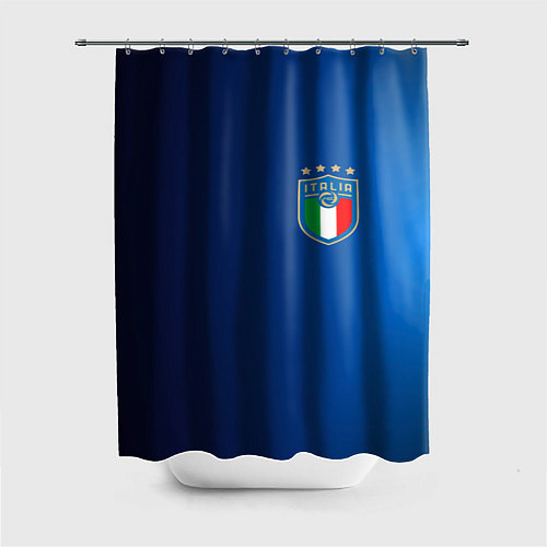 Шторка для ванной Сборная Италии / 3D-принт – фото 1