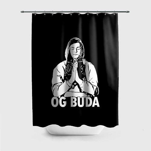 Шторка для ванной OG Buda / 3D-принт – фото 1