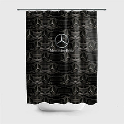 Шторка для душа Mercedes-Benz, цвет: 3D-принт
