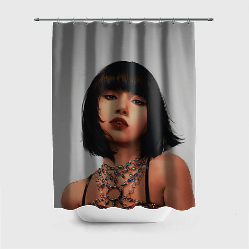 Шторка для ванной Hot Lisa / 3D-принт – фото 1