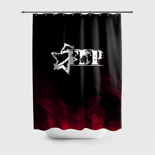 Шторка для ванной 5FDP RED SMOKE Z / 3D-принт – фото 1