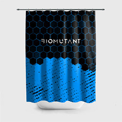 Шторка для ванной Biomutant - Hexagon