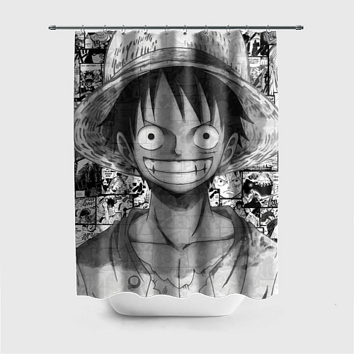 Шторка для ванной Луфи улыбается one piece / 3D-принт – фото 1