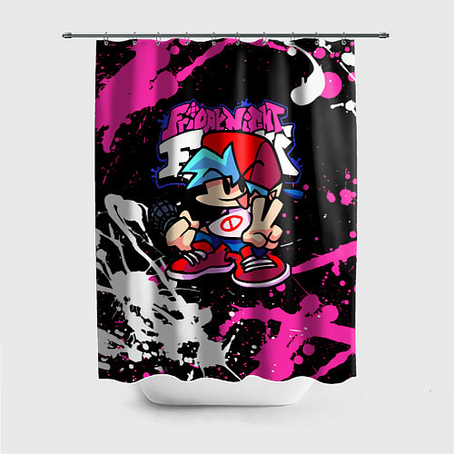 Шторка для ванной Boyfriend / 3D-принт – фото 1