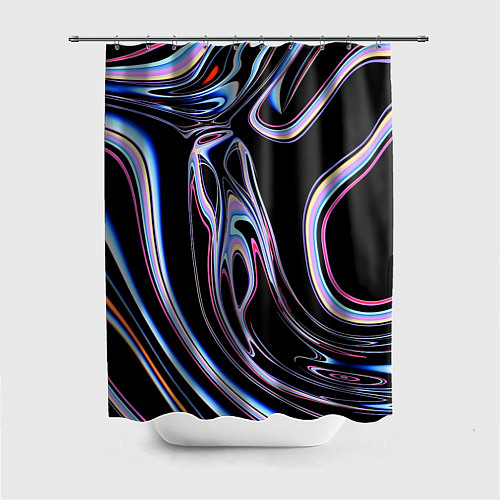 Шторка для ванной Скин - Темная материя / 3D-принт – фото 1