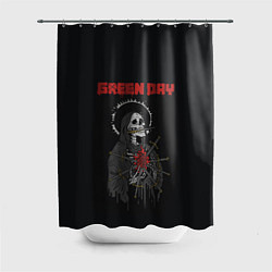 Шторка для душа GreenDay ГринДей Poster Z, цвет: 3D-принт