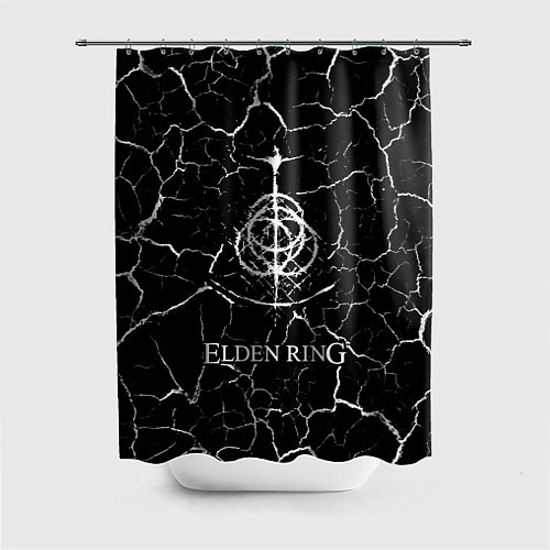 Шторка для ванной Elden Ring - Cracks / 3D-принт – фото 1
