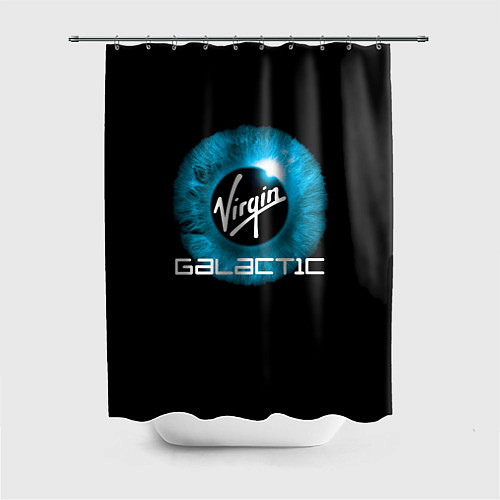 Шторка для ванной Virgin Galactic Вирджин Галактик / 3D-принт – фото 1