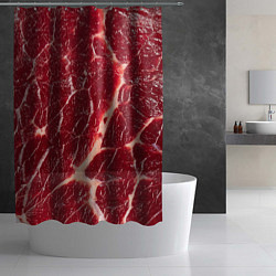 Шторка для душа Мясо на Хэллоуин, цвет: 3D-принт — фото 2