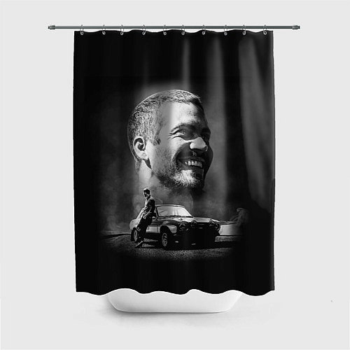 Шторка для ванной Paul Walker / 3D-принт – фото 1