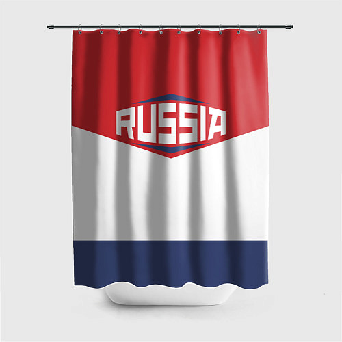 Шторка для ванной Russia / 3D-принт – фото 1