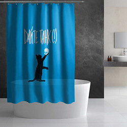 Шторка для душа Дайте танк Киса, цвет: 3D-принт — фото 2