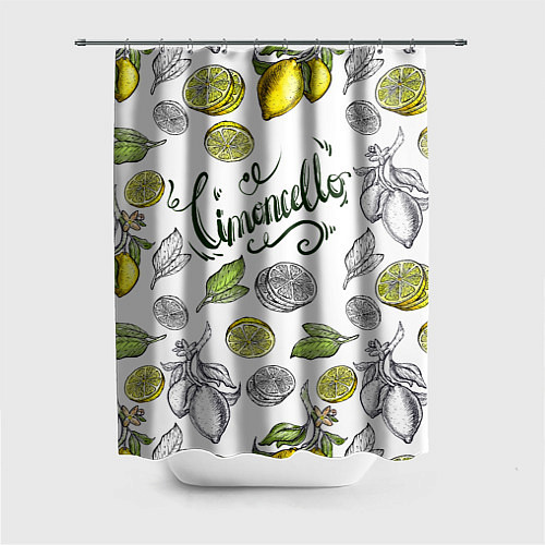Шторка для ванной Limocello / 3D-принт – фото 1