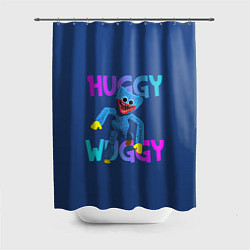 Шторка для ванной Huggy Wuggy: Зубастый монстр