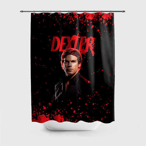 Шторка для ванной Dexter Декстер / 3D-принт – фото 1