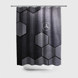 Шторка для душа Mercedes-Benz vanguard pattern, цвет: 3D-принт