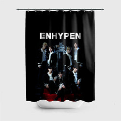Шторка для ванной ENHYPEN: Хисын, Джей, Джейк, Сонхун, Сону, Ни-Ки,