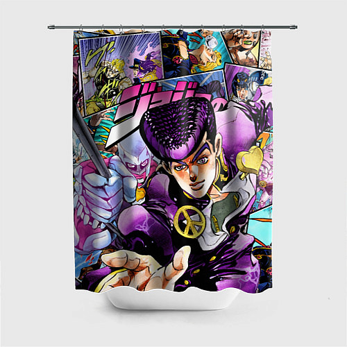 Шторка для ванной JoJos Bizarre Adventure: Josuke / 3D-принт – фото 1