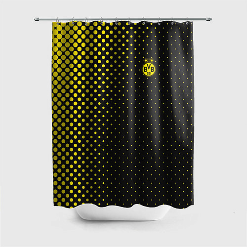 Шторка для ванной Borussia gradient theme / 3D-принт – фото 1