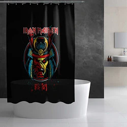 Шторка для душа Iron Maiden - Senjutsu, цвет: 3D-принт — фото 2