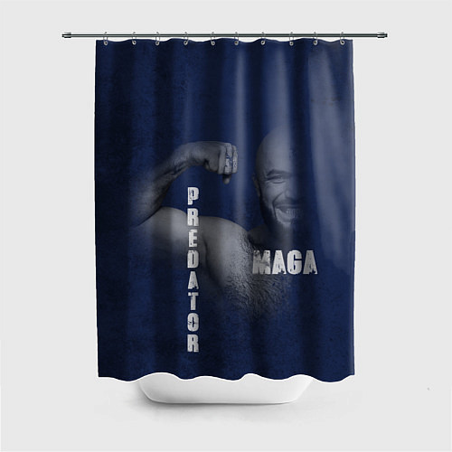 Шторка для ванной Мага predator / 3D-принт – фото 1