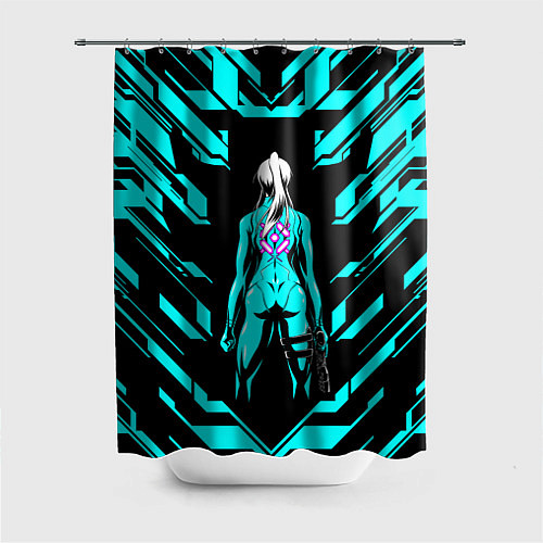 Шторка для ванной Samus Metroid / 3D-принт – фото 1