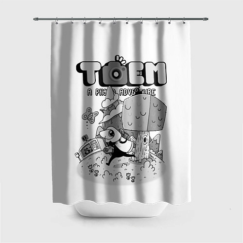 Шторка для ванной TOEM A PHOTO ADVENTURE / 3D-принт – фото 1