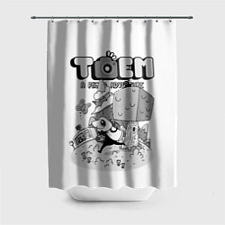 Шторка для душа TOEM A PHOTO ADVENTURE, цвет: 3D-принт