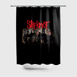 Шторка для душа Slipknot 5: The Gray Chapter, цвет: 3D-принт