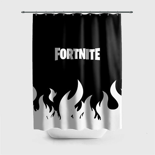 Шторка для ванной Fortnite Огонь / 3D-принт – фото 1