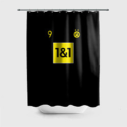 Шторка для ванной Haaland 9 - Borussia Dortmund
