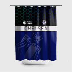 Шторка для ванной FC Chelsea London ФК Челси Лонон