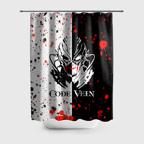 Шторка для ванной Code Vein Logo / 3D-принт – фото 1