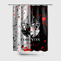 Шторка для душа Code Vein Logo, цвет: 3D-принт