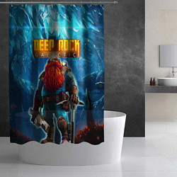 Шторка для душа Deep Rock Galactic Scout, цвет: 3D-принт — фото 2