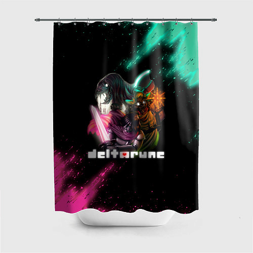 Шторка для ванной Deltarune персонажи / 3D-принт – фото 1