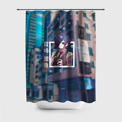 Шторка для душа Токийский гуль Tokyo Ghoul, Тока Киришима Touka Ki, цвет: 3D-принт