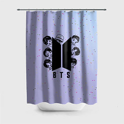 Шторка для душа Bangtan BTS, цвет: 3D-принт