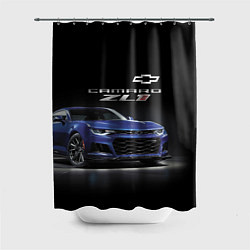 Шторка для душа Chevrolet Camaro ZL1 Motorsport, цвет: 3D-принт