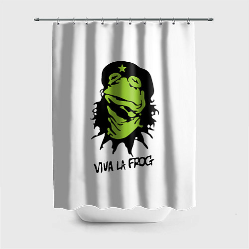 Шторка для ванной Viva la революция / 3D-принт – фото 1